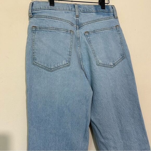 Abercrombie & Fitch The 90s Straight Ultra High Rise Denim Jeans SIZE 28/6 - Picture 6 of 8